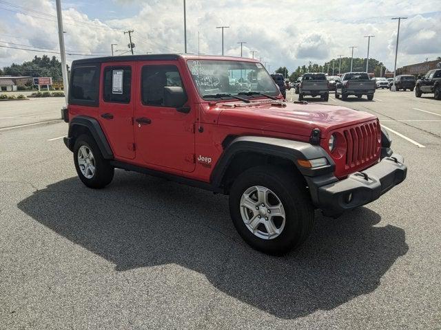 2020 Jeep Wrangler Unlimited Sport S 4X4