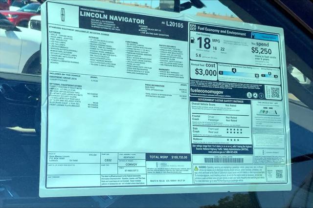 New 2024 Lincoln Navigator For Sale in Lubbock, TX