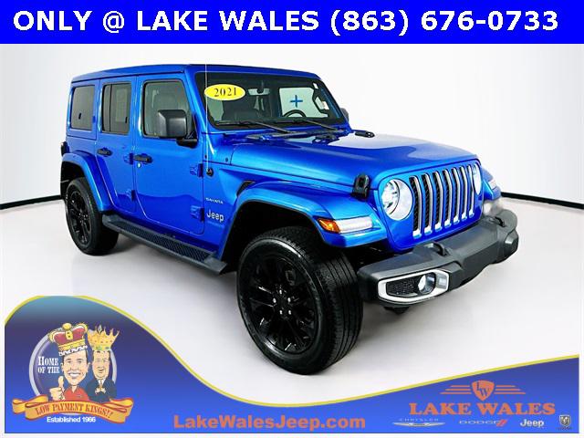 2021 Jeep Wrangler 4xe Unlimited Sahara 4x4