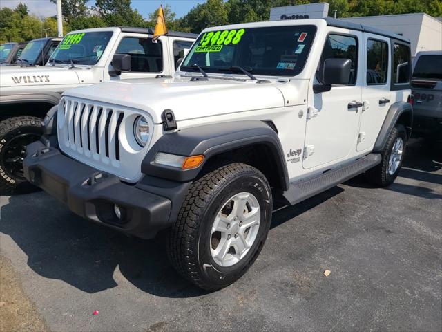 2020 Jeep Wrangler Unlimited Sport S 4X4