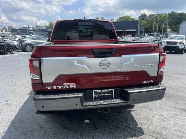 2023 Nissan TITAN Crew Cab Platinum Reserve 4x4