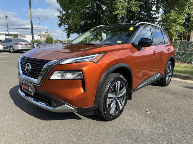 Used 2021 Nissan Rogue Platinum with VIN JN8AT3DD4MW319466 for sale in Springfield, VA