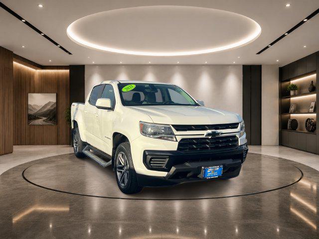 Summit White 2021 Chevrolet Colorado Pickup Truck Four-Wheel Drive 8-Speed Automatic