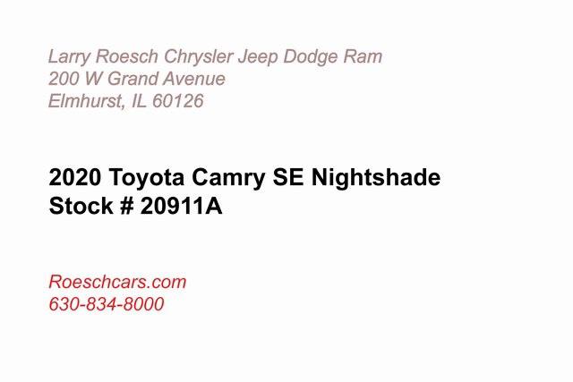 2020 Toyota Camry SE Nightshade Edition