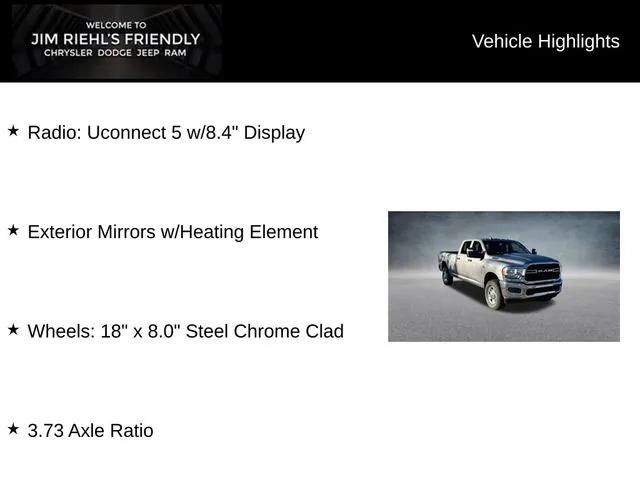 2024 RAM Ram 3500 RAM 3500 TRADESMAN CREW CAB 4X4 8 BOX