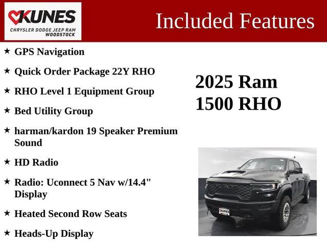 2025 RAM Ram 1500 RAM 1500 RHO CREW CAB 4X4 57 BOX