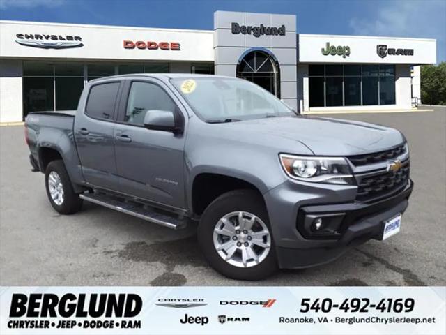 2022 Chevrolet Colorado 4WD Crew Cab Short Box LT