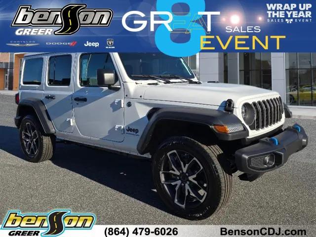 2024 Jeep Wrangler 4xe WRANGLER 4-DOOR SPORT S 4xe