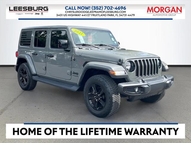 2021 Jeep Wrangler Unlimited Sahara Altitude 4x4