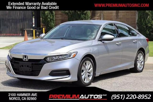 2019 Honda Accord LX for sale in Norco, CA
