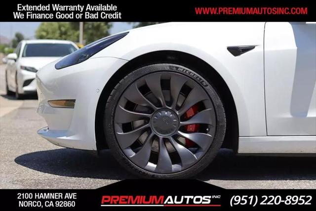 2021 Tesla Model 3 Performance Dual Motor All-Wheel Drive