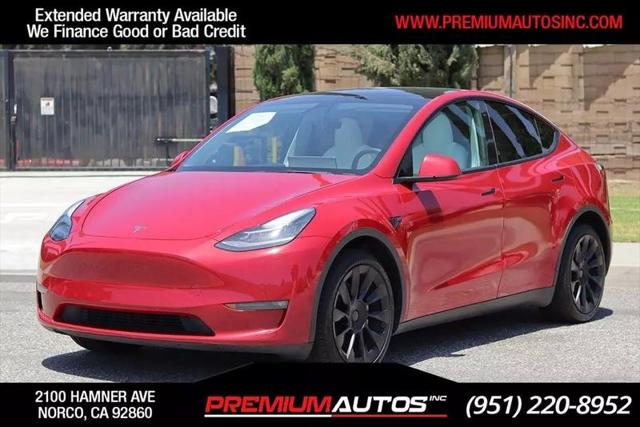 2021 Tesla Model Y Long Range Dual Motor All-Wheel Drive for sale in Norco, CA