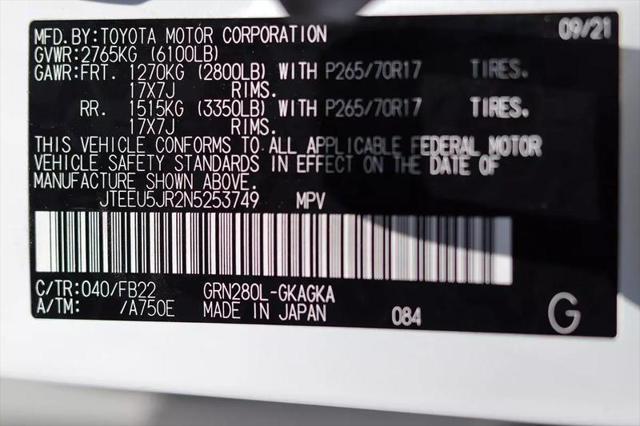 2022 Toyota 4Runner SR5