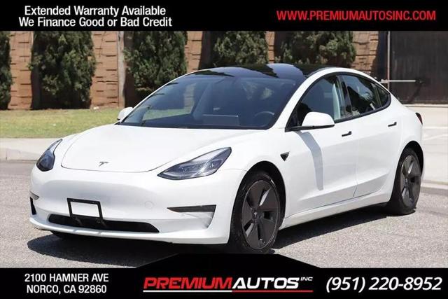 2021 Tesla Model 3 Standard Range Plus Rear-Wheel Drive for sale in Norco, CA