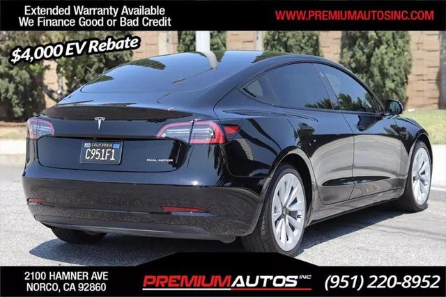2021 Tesla Model 3 Long Range Dual Motor All-Wheel Drive