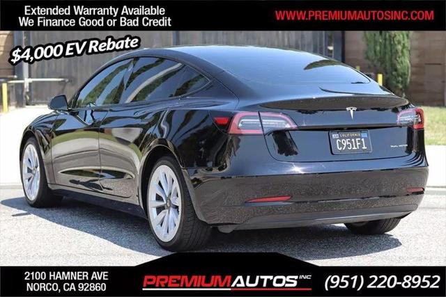 2021 Tesla Model 3 Long Range Dual Motor All-Wheel Drive