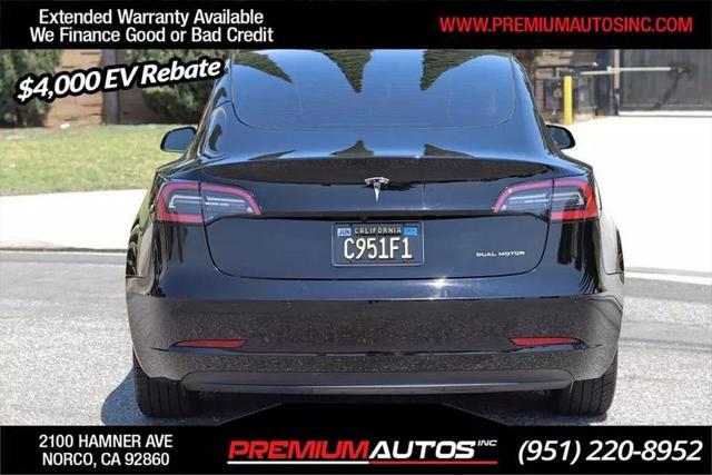 2021 Tesla Model 3 Long Range Dual Motor All-Wheel Drive