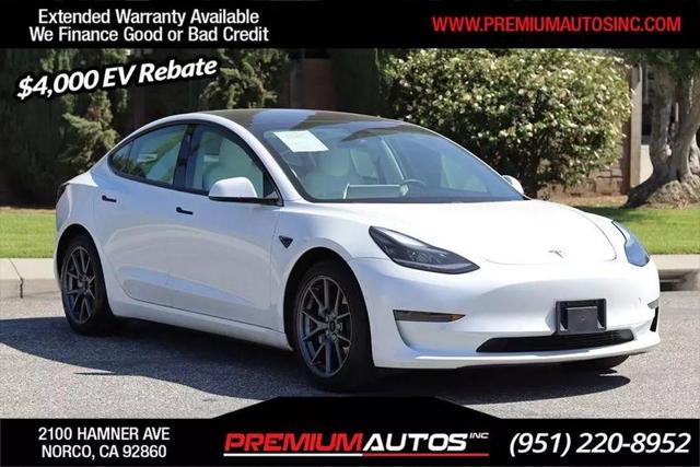 2021 Tesla Model 3 Standard Range Plus Rear-Wheel Drive