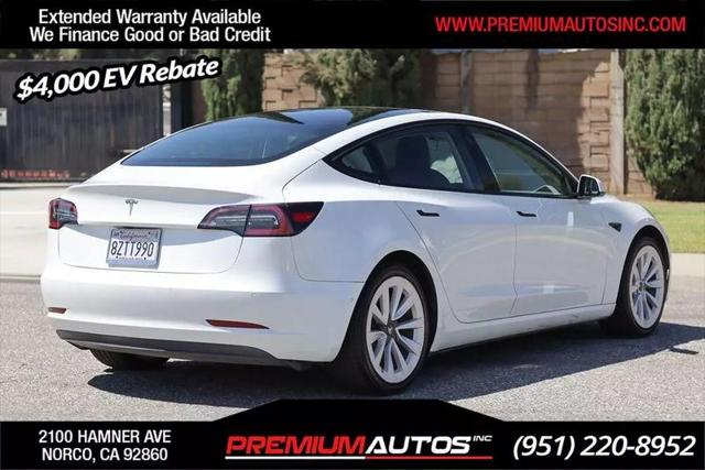 2022 Tesla Model 3 Rear-Wheel Drive
