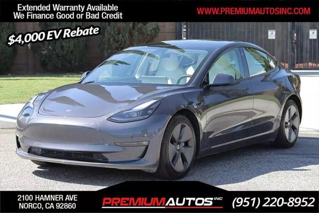 2021 Tesla Model 3 Long Range for sale in Norco, CA