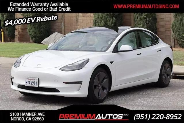 2021 Tesla Model 3 Long Range Dual Motor All-Wheel Drive for sale in Norco, CA