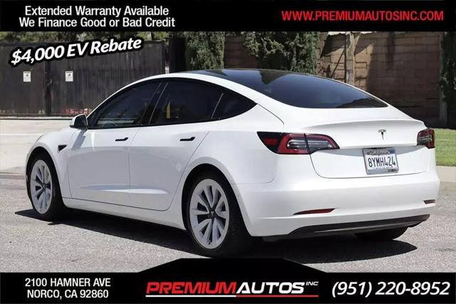 2021 Tesla Model 3 Standard Range Plus Rear-Wheel Drive