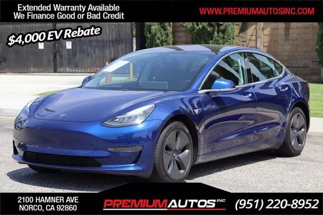2020 Tesla Model 3 Standard Range Rear-Wheel Drive for sale in Norco, CA