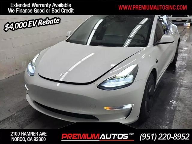 2021 Tesla Model 3 Long Range Dual Motor All-Wheel Drive for sale in Norco, CA
