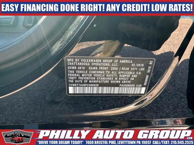2015 Volkswagen Passat 1.8T SE