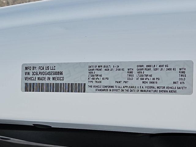 2025 Ram ProMaster Cargo Van Tradesman