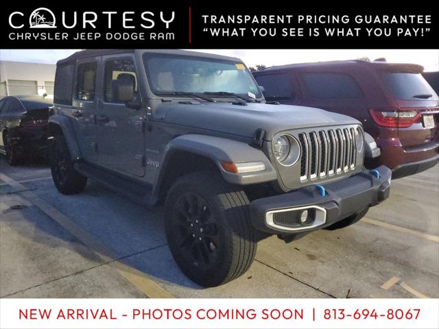 2022 Jeep Wrangler 4xe Unlimited Sahara 4x4