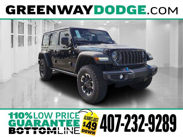 2024 Jeep Wrangler 4xe WRANGLER 4-DOOR RUBICON 4xe