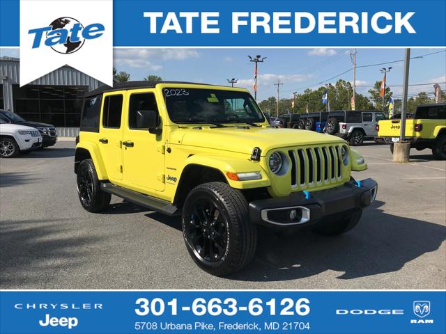 2023 Jeep Wrangler 4xe Sahara 4x4