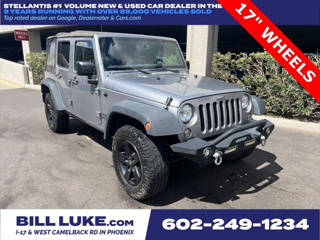 2016 Jeep Wrangler Unlimited Sport