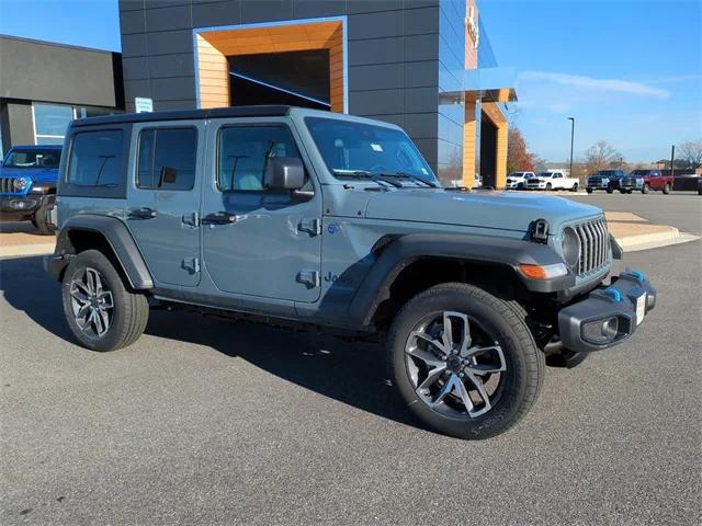 2024 Jeep Wrangler 4xe WRANGLER 4-DOOR SPORT S 4xe