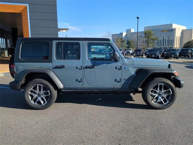 2024 Jeep Wrangler 4xe WRANGLER 4-DOOR SPORT S 4xe