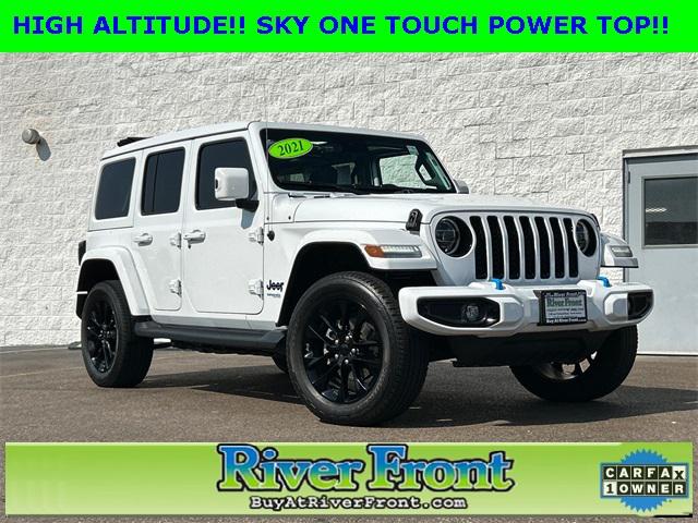 2021 Jeep Wrangler 4xe Unlimited High Altitude 4x4