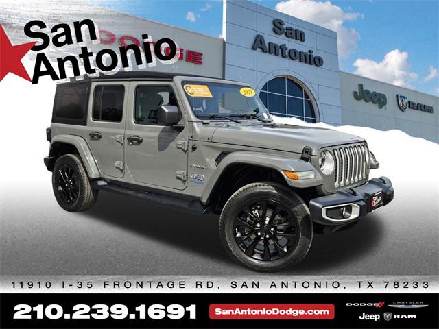 2021 Jeep Wrangler 4xe Unlimited Sahara 4x4