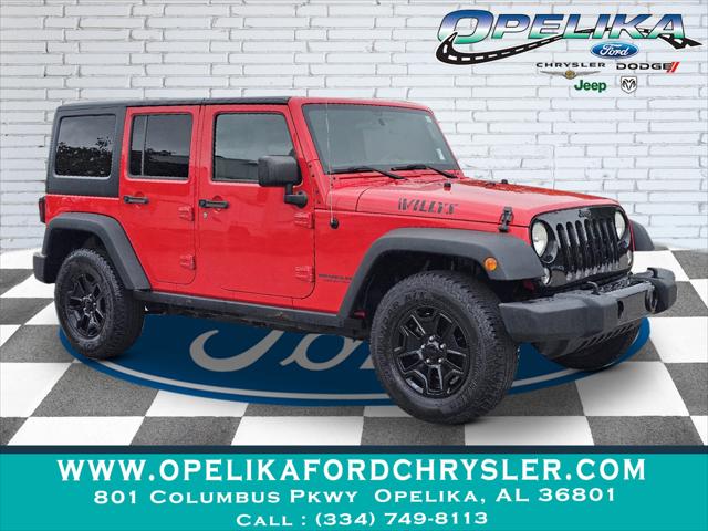 2015 Jeep Wrangler Unlimited Willys Wheeler