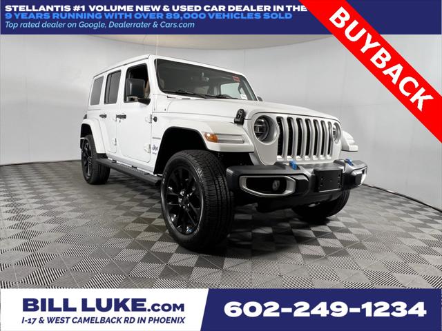 2022 Jeep Wrangler 4xe Unlimited Sahara 4x4