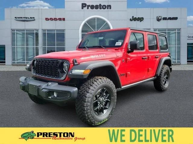 2024 Jeep Wrangler WRANGLER 4-DOOR WILLYS