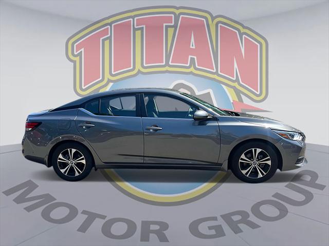 Used 2021 Nissan Sentra SV with VIN 3N1AB8CV8MY259659 for sale in Ozone Park, NY