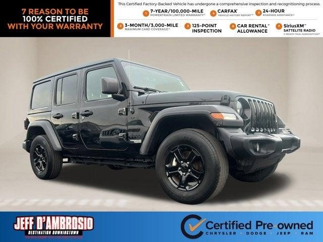 2021 Jeep Wrangler Unlimited Sport S 4x4