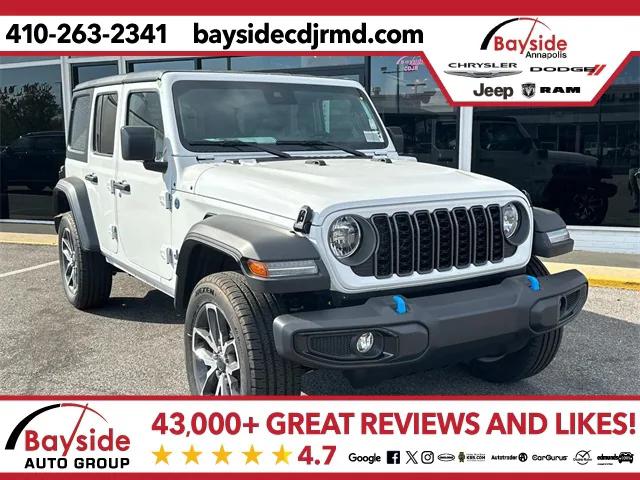 2024 Jeep Wrangler 4xe WRANGLER 4-DOOR SPORT S 4xe