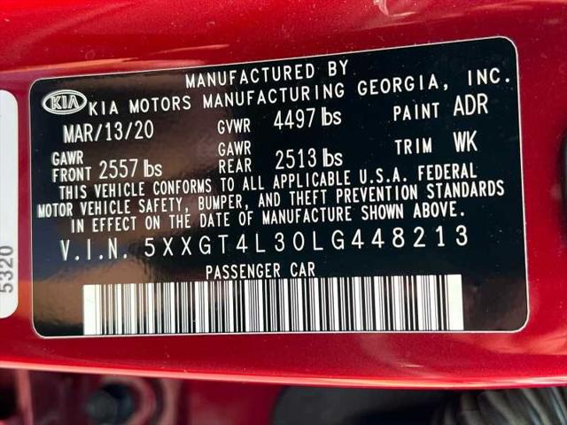 2020 Kia Optima SE