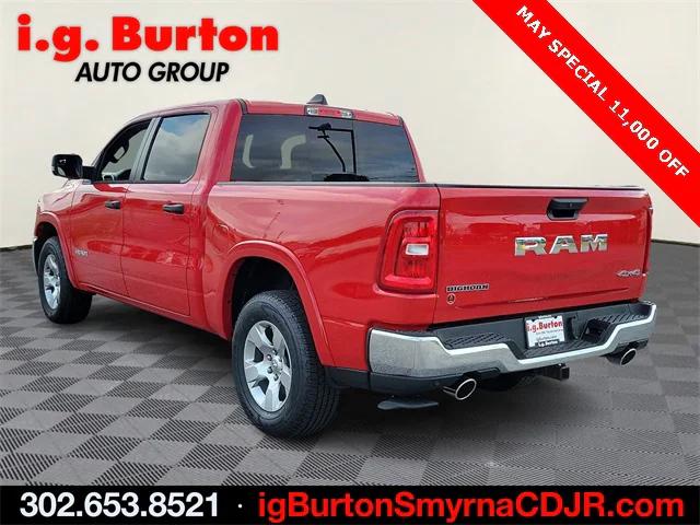2025 RAM Ram 1500 RAM 1500 BIG HORN CREW CAB 4X4 57 BOX