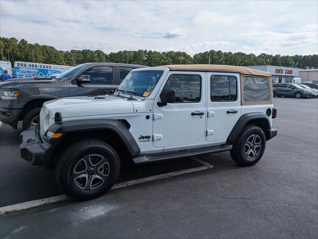 2020 Jeep Wrangler Unlimited Black and Tan 4X4