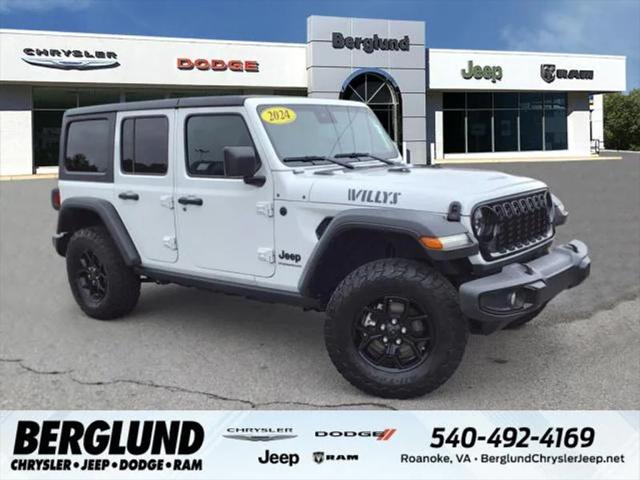 2024 Jeep Wrangler 4-Door Willys 4x4