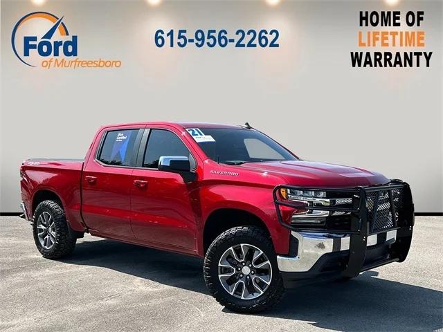 2021 Chevrolet Silverado 1500 4WD Crew Cab Short Bed LT