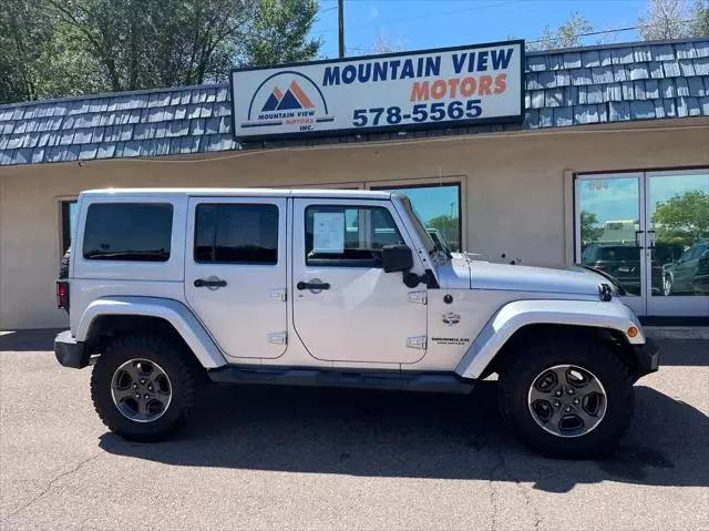 2012 Jeep Wrangler Unlimited Sahara for sale in Colorado Springs, CO